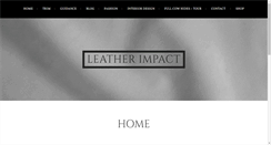 Desktop Screenshot of leatherimpact.com