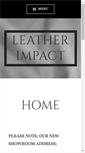 Mobile Screenshot of leatherimpact.com